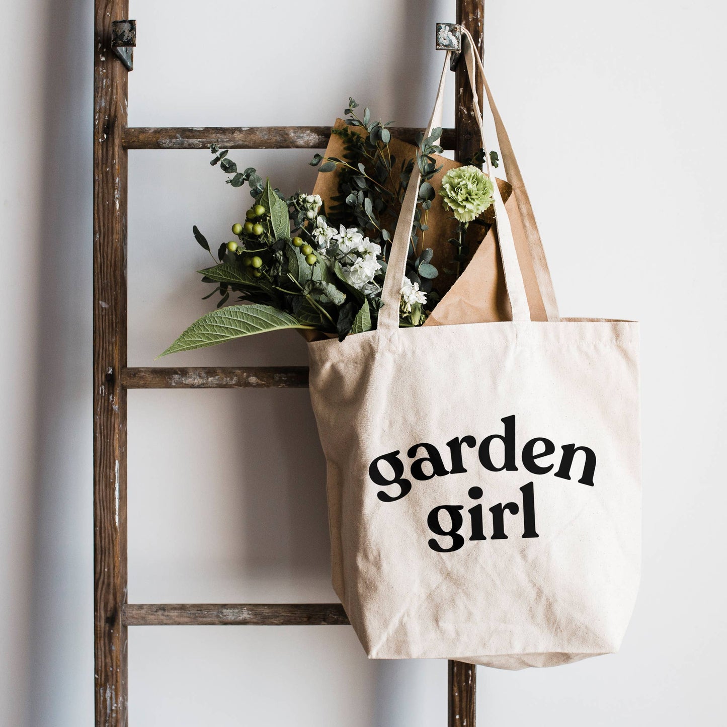 Garden Girl Tote Bag
